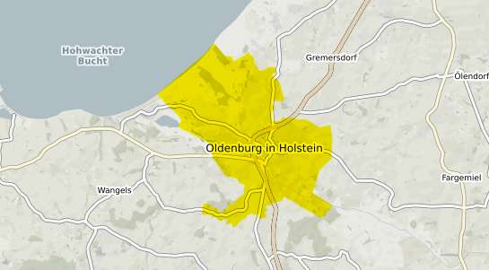 Immobilienpreisekarte Oldenburg in Holstein